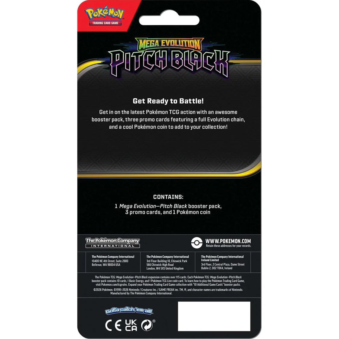 Pokemon TCG: Mega Evolution Pitch Black - Premium Checklane