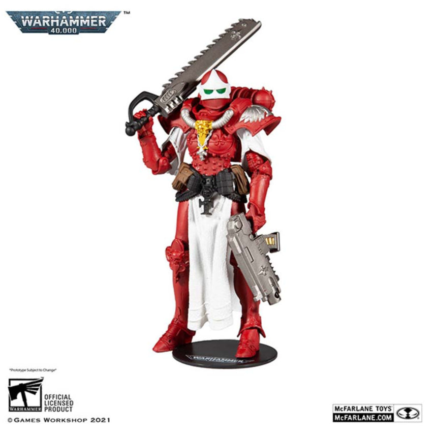 Warhammer 40K: Action Figure: Adepta Sororitas Battle Sister - The Order of the Bloody Rose
