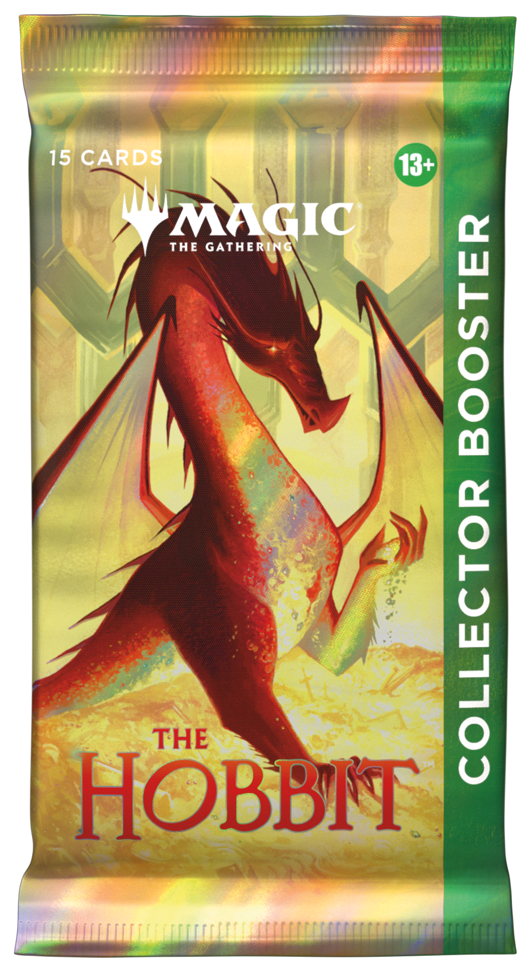 HOB Collector Booster Pack contents fanned out showing foil and alternate art cards
