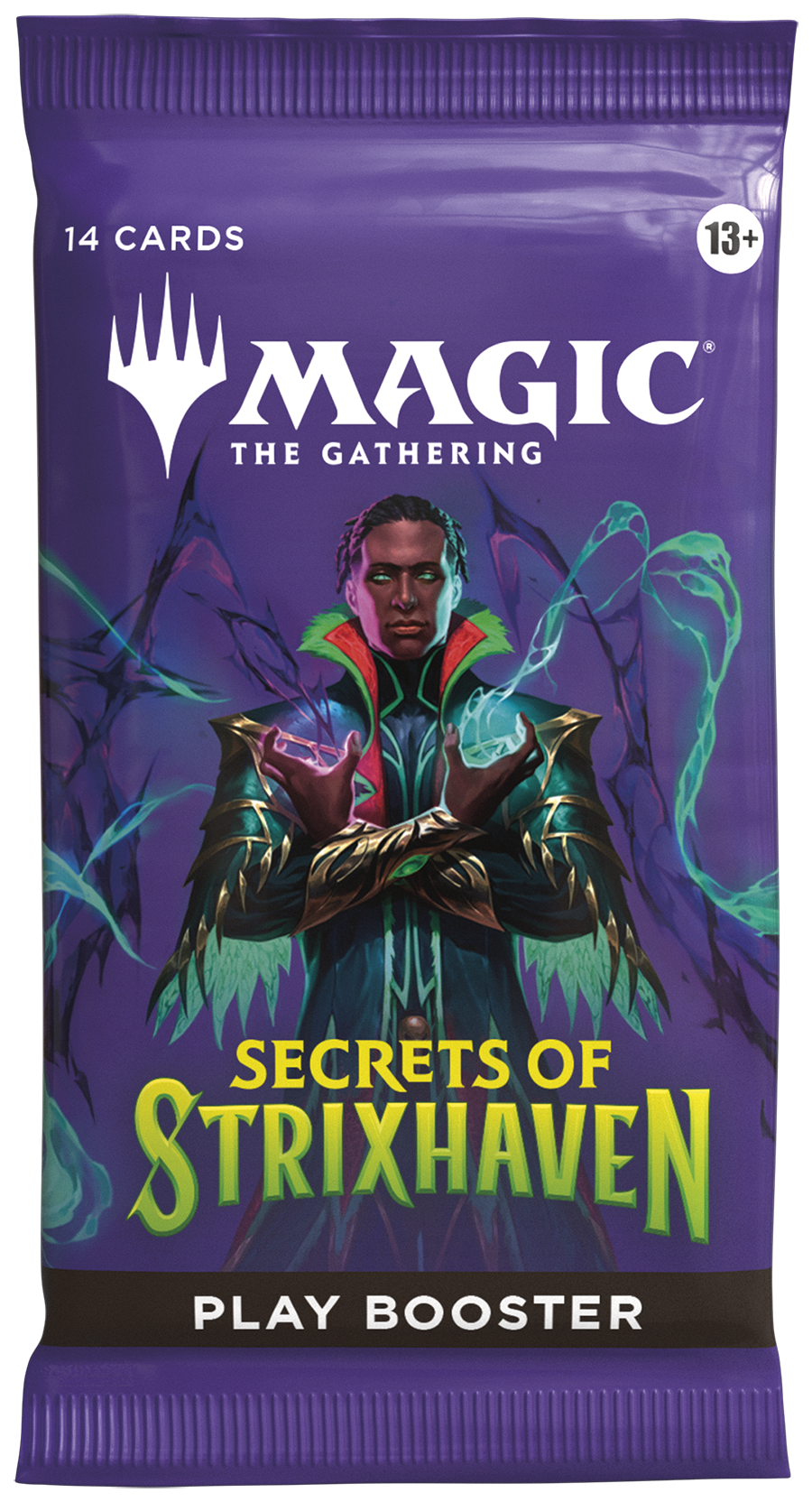 STX2 Play Booster Box opened with individual booster packs visible