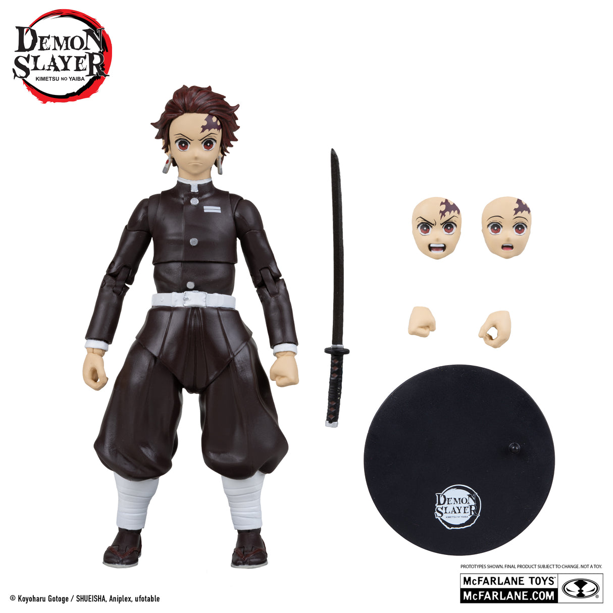 McFarlane Demon Slayer 7IN WV8 - Tanjiro Demon Slayer Corps Uniform (Season 3)(Chase)