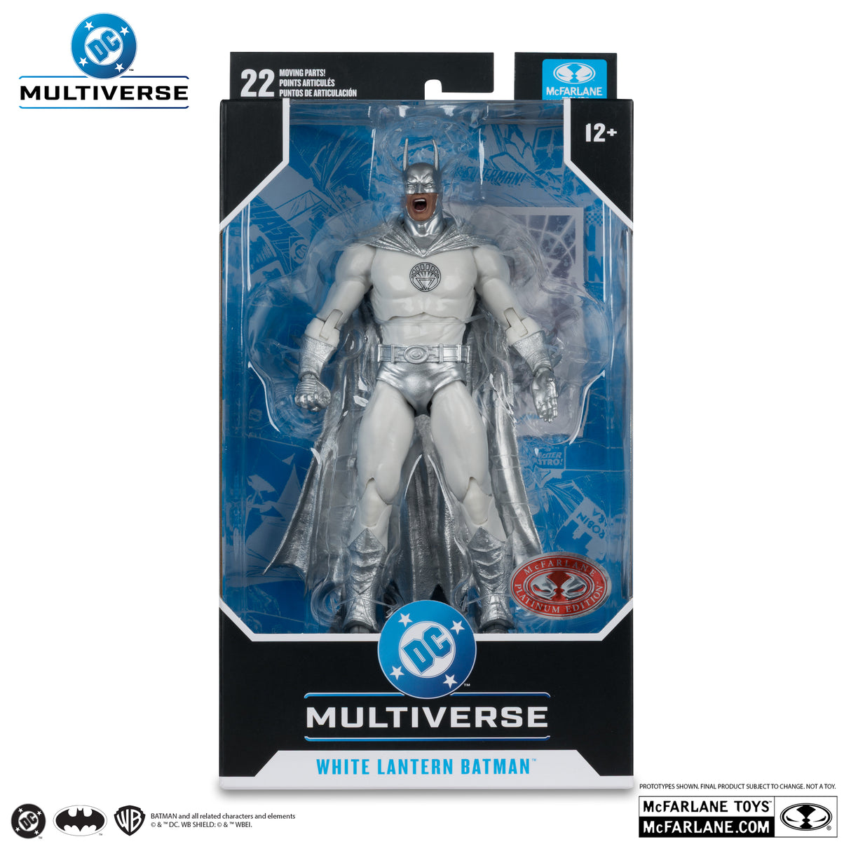 McFarlane DC Batman 7IN - White Lantern Batman (Brightest Day)(Chase)