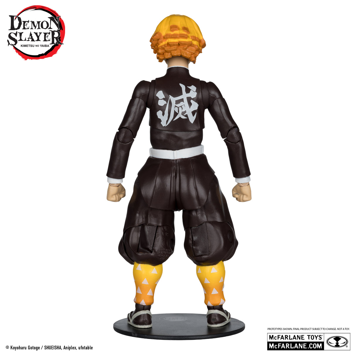 McFarlane Demon Slayer 7IN WV8 - Zenitsu Agatsuma With Chuntaro (Season 2)