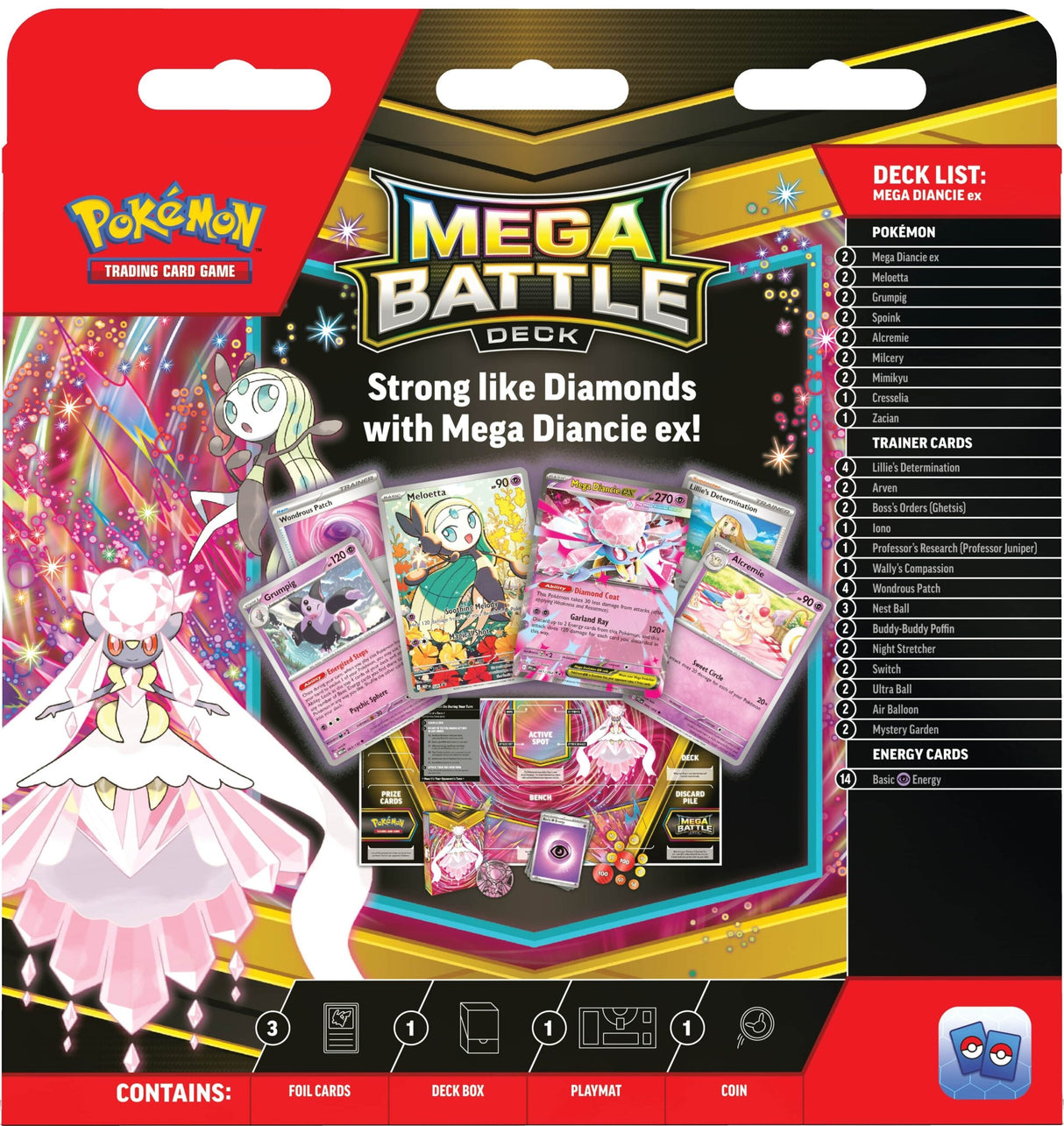 Pokemon TCG: Mega Battle Decks - Diancie ex
