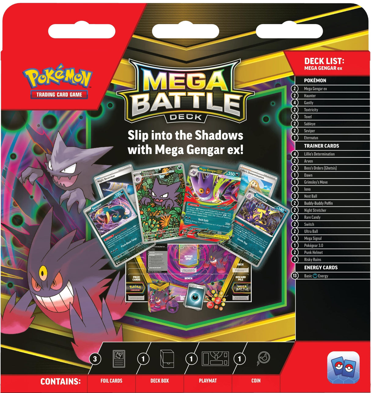 Pokemon TCG: Mega Battle Decks - Gengar ex