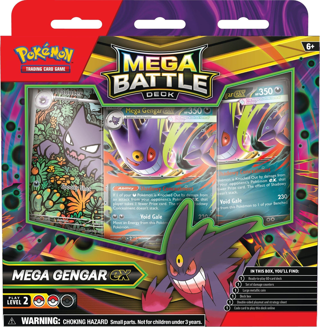 Pokemon TCG: Mega Battle Decks - Gengar ex