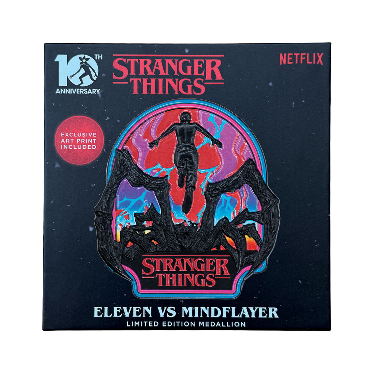 Stranger Things Limited Edition Eleven & Mind Flayer Medallion