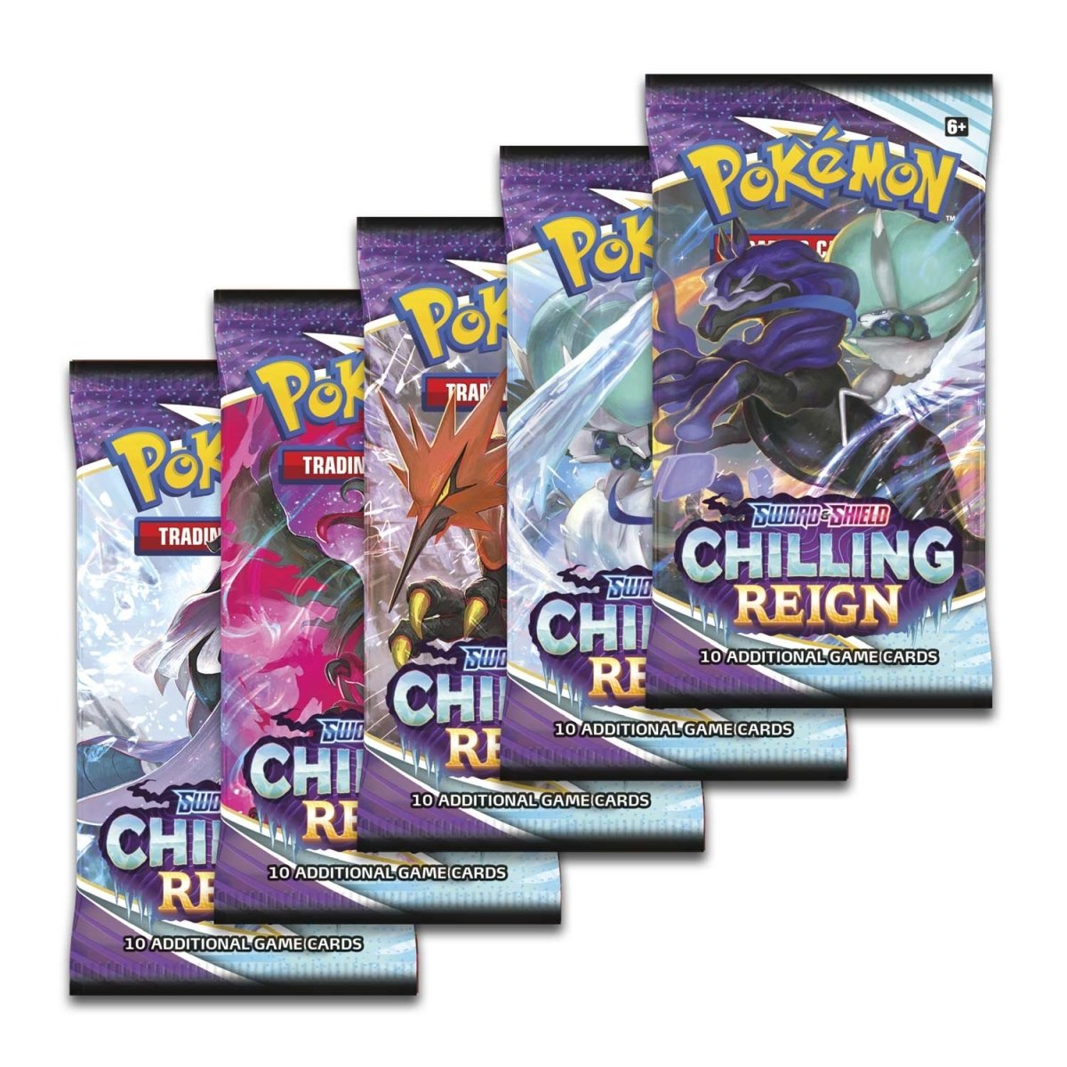 Pokemon TCG: Sword & Shield - Chilling Reign – Booster Pack x1