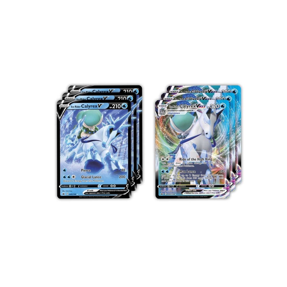 Pokemon TCG: Ice Rider Calyrex VMAX League Battle Deck