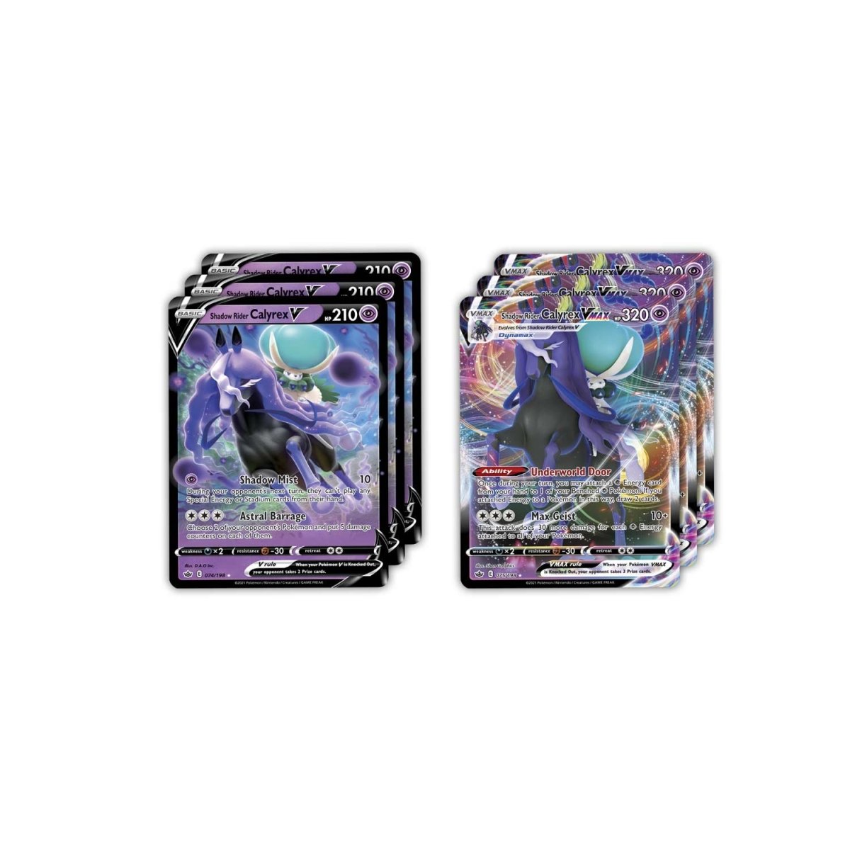 Pokemon TCG: Shadow Rider Calyrex VMAX League Battle Deck