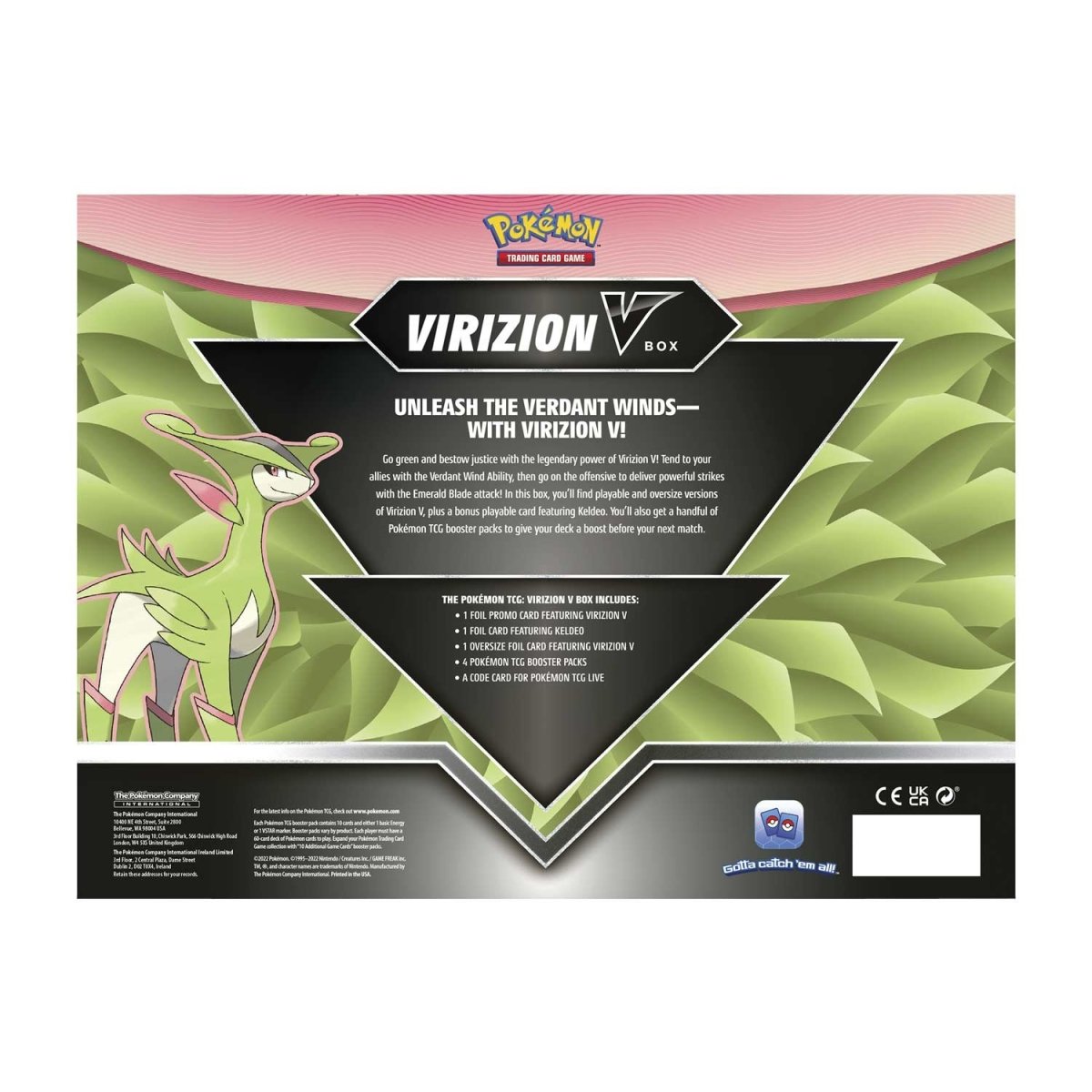 Pokemon TCG: Virizion V Box