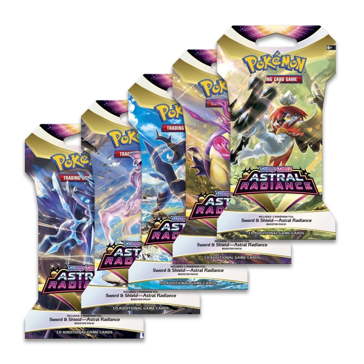 Pokemon TCG: Astral Radiance Sleeved Booster Pack (10 Cards)