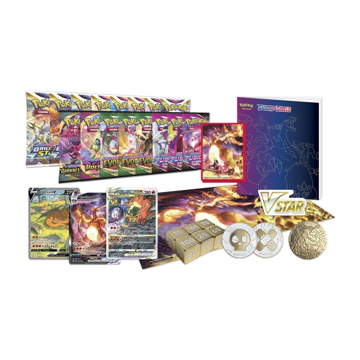 Pokemon TCG: Sword & Shield Charizard Ultra Premium Collection Sealed Case (4 PCS)
