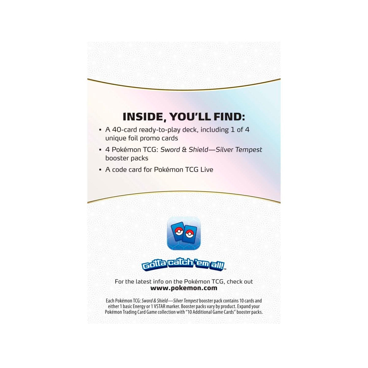 Pokemon TCG: Silver Tempest - Build & Battle Box