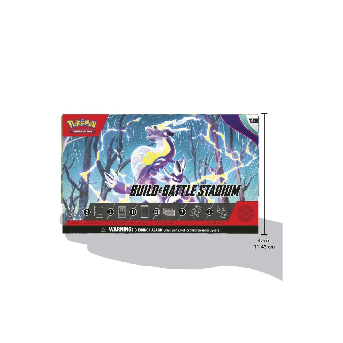 Pokemon TCG: Scarlet & Violet 1 Build and Battle Stadium Box