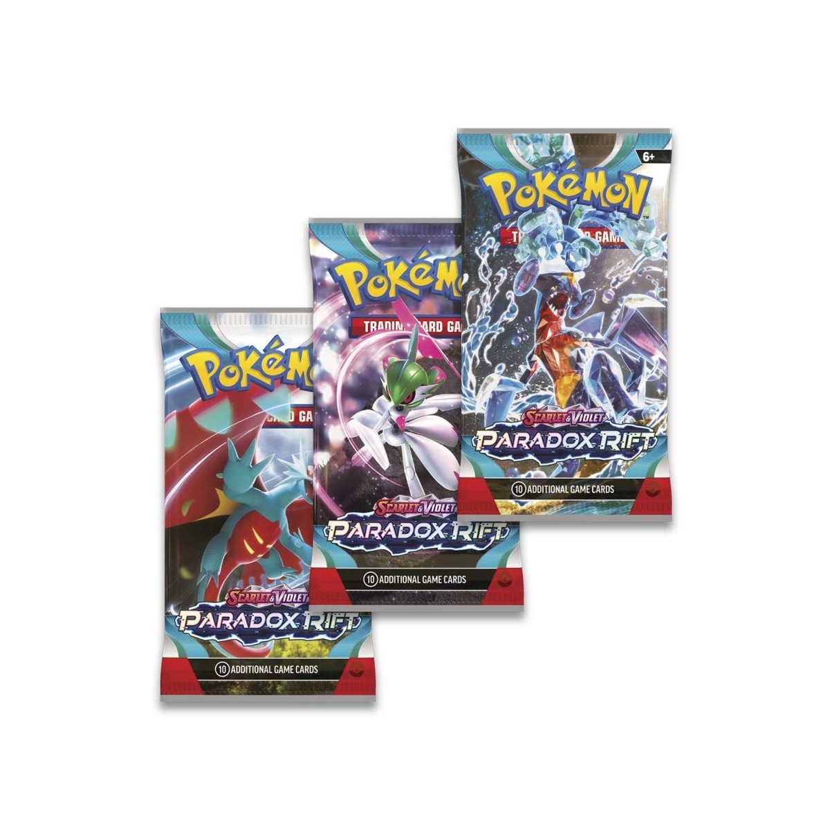 Pokemon TCG: Scarlet & Violet - Paradox Rift 3 Booster Packs & Arctibax Promo Card