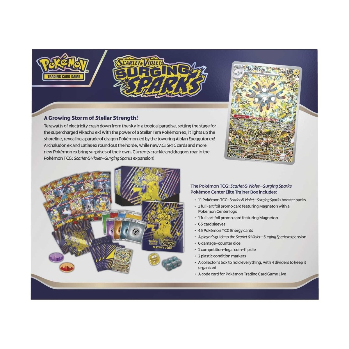 Pokemon TCG: Surging Sparks Pokemon Center Elite Trainer Box (Exclusive)