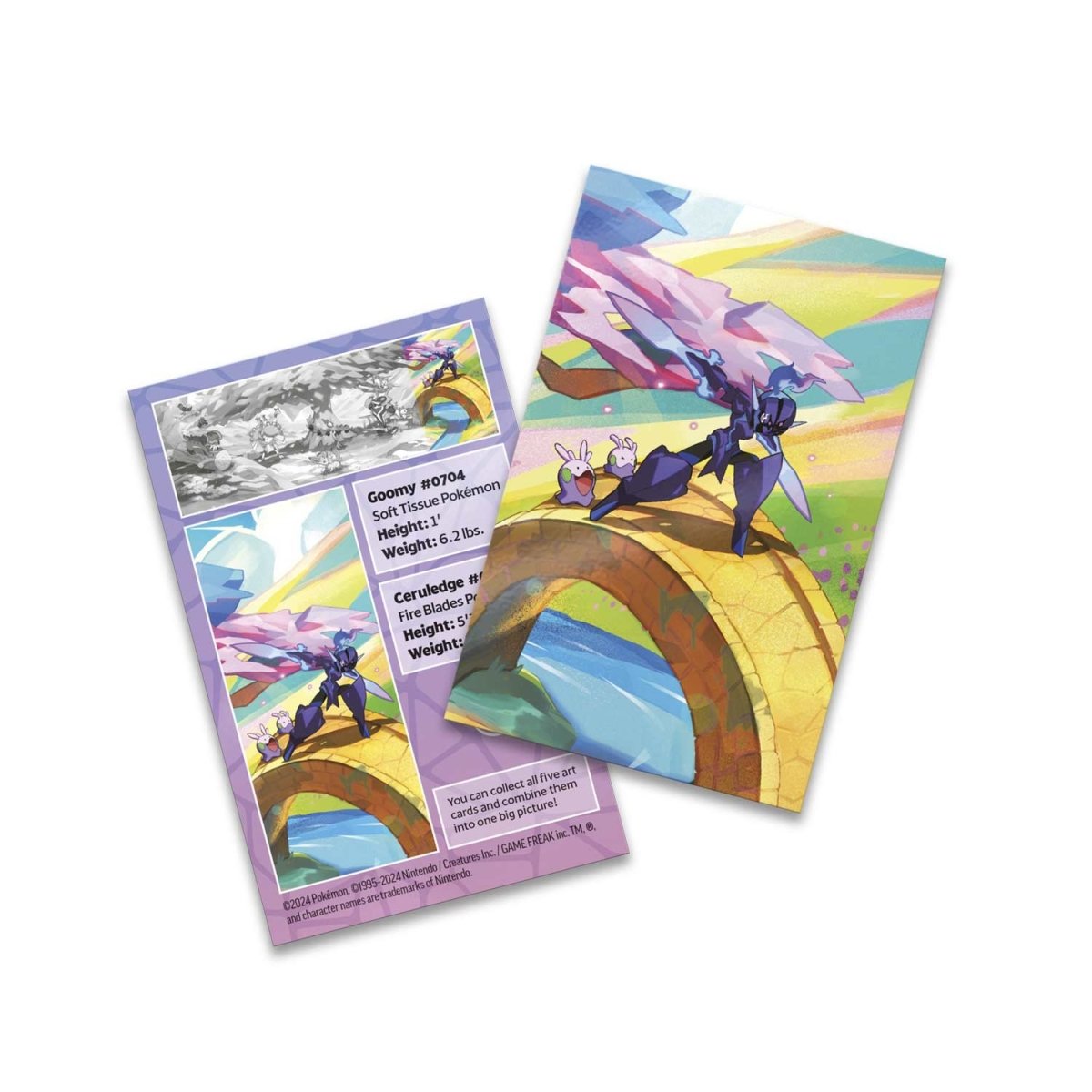 Pokémon TCG: Vibrant Paldea Mini Tin (Goomy & Ceruledge)