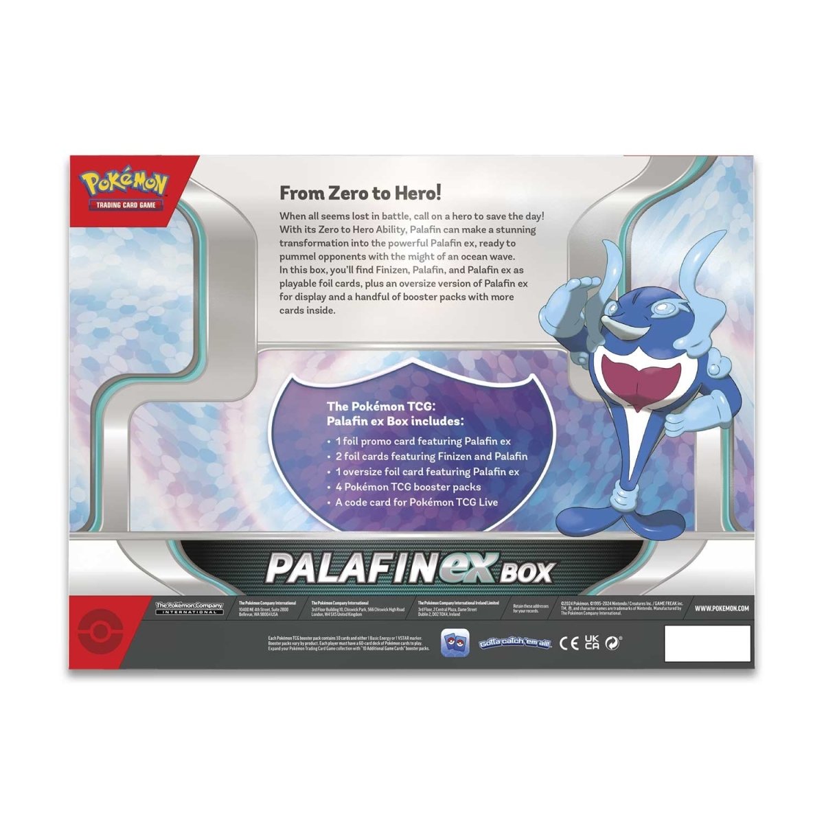 Pokemon TCG: Palafin EX Box