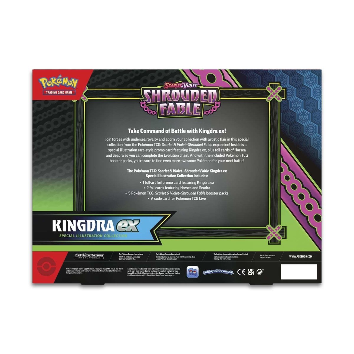 Pokemon TCG: Shrouded Fable - Kingdra Ex Special Illustration Collection