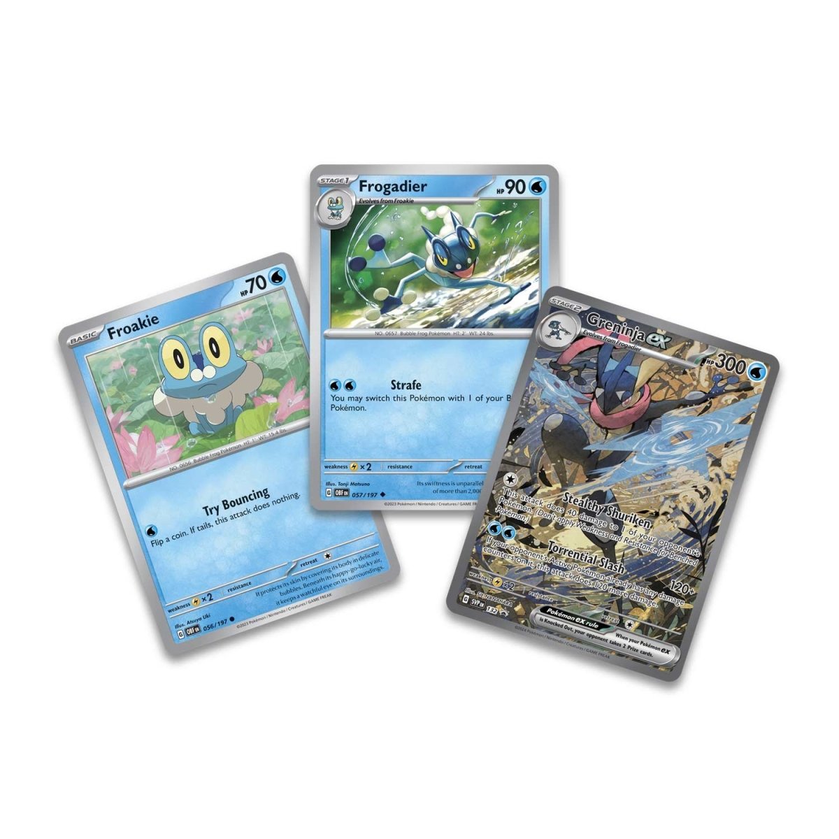 Pokemon TCG: Shrouded Fable - Greninja Ex Special Illustration Collection