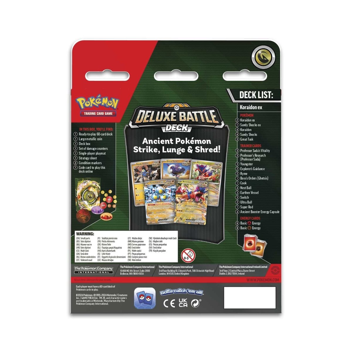 Pokemon TCG: Deluxe Battle Decks - Koraidon