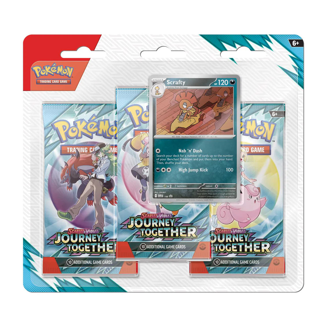 Pokemon TCG: Scarlet & Violet 9 - Journey Together - Triple Pack