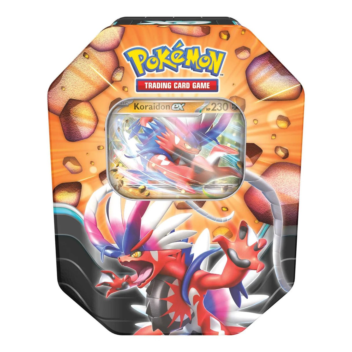 Pokemon TCG: Slashing Legends Ex Tin Koraidon