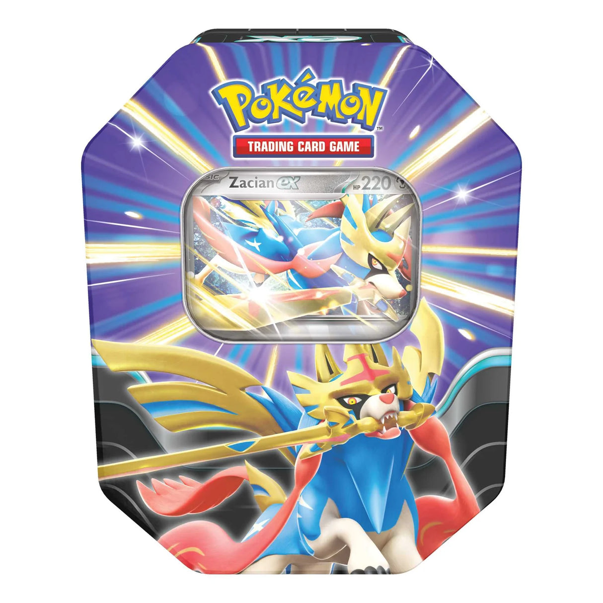 Pokemon TCG: Slashing Legends Ex Tin Zacian