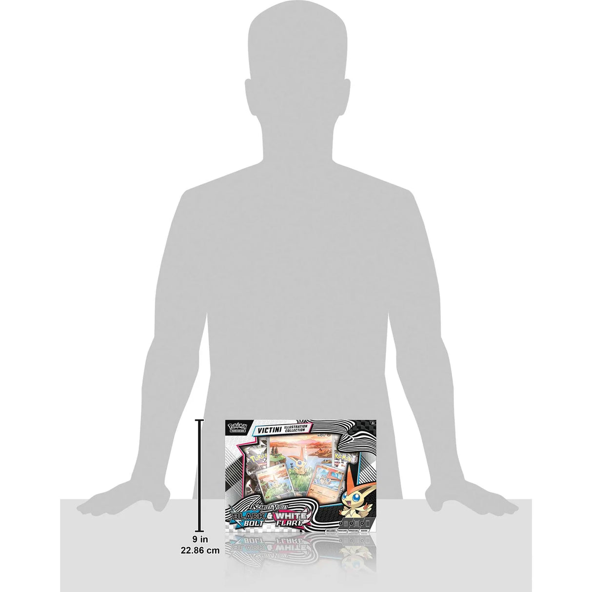 Scarlet & Violet 10.5-Black Bolt & White Flare Unova Victini Illustration Collection
