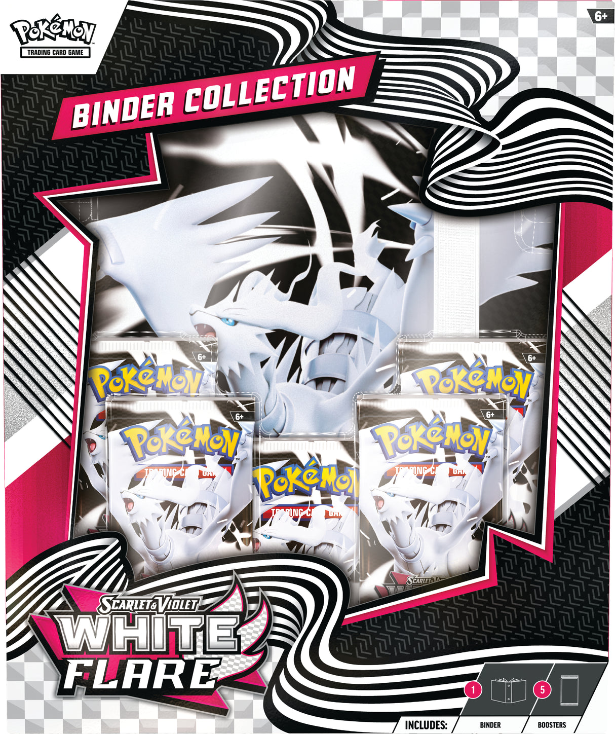 Pokemon TCG: Scarlet & Violet 10.5 - White Flare - Binder Collection Reshiram