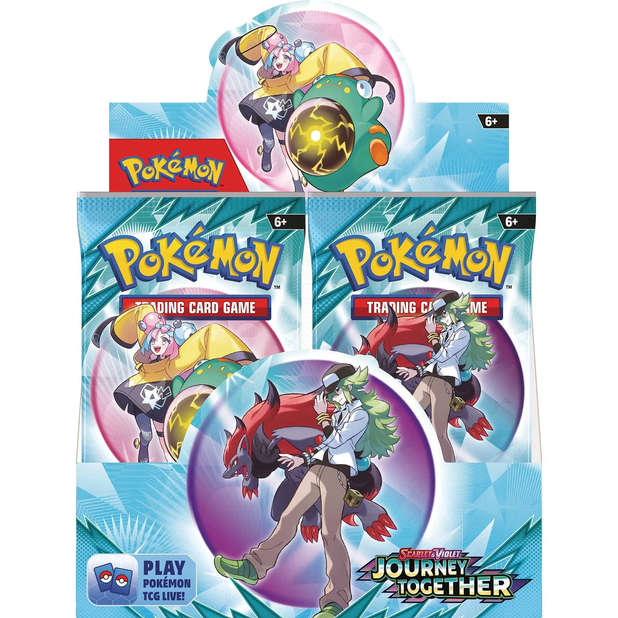 Pokemon TCG: Scarlet & Violet 9 - Journey Together - Booster Box (36 Booster Packs)