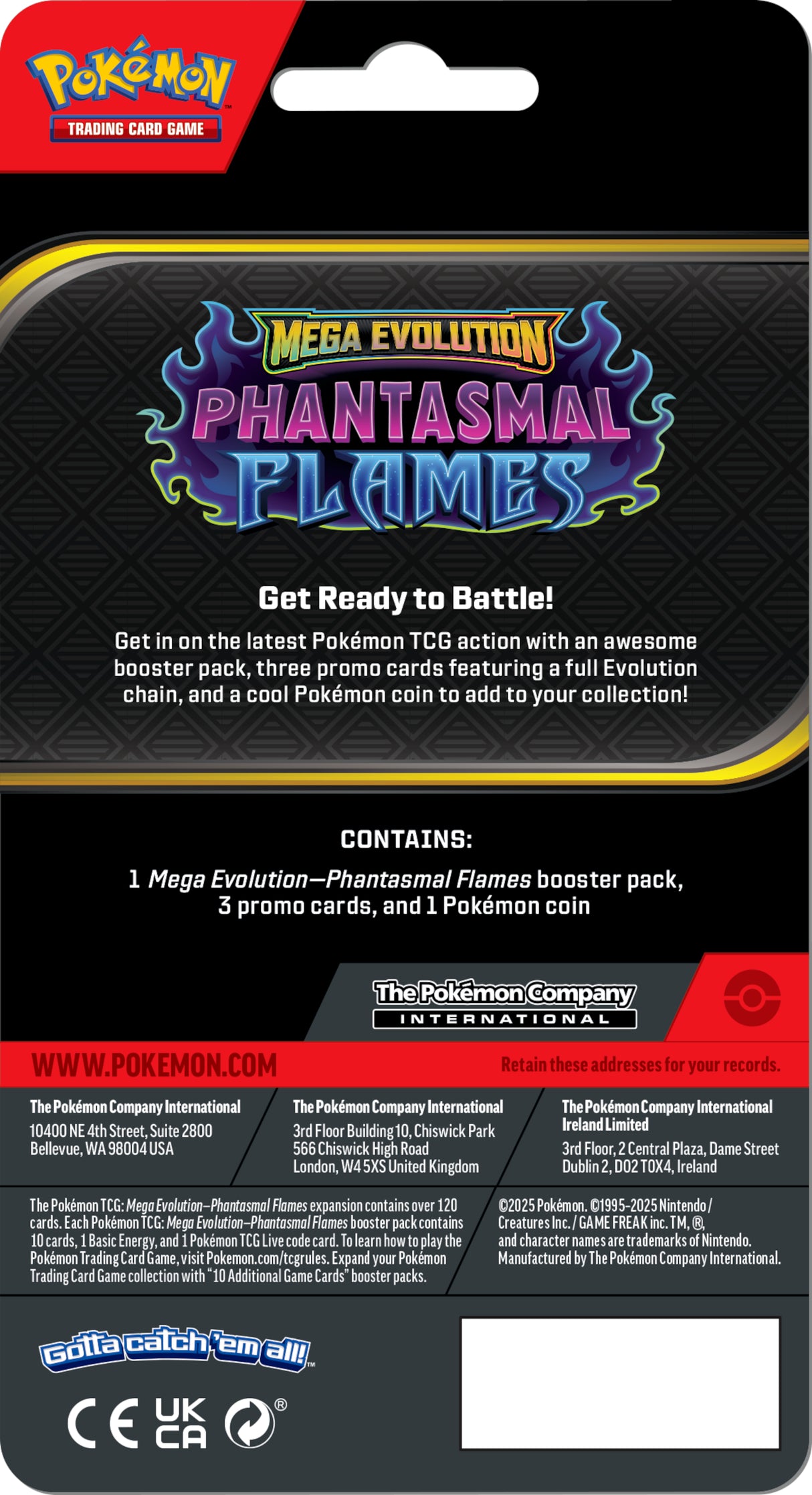 Pokemon TCG: Mega Evolution - Phantasmal Flames - Premium Checklane