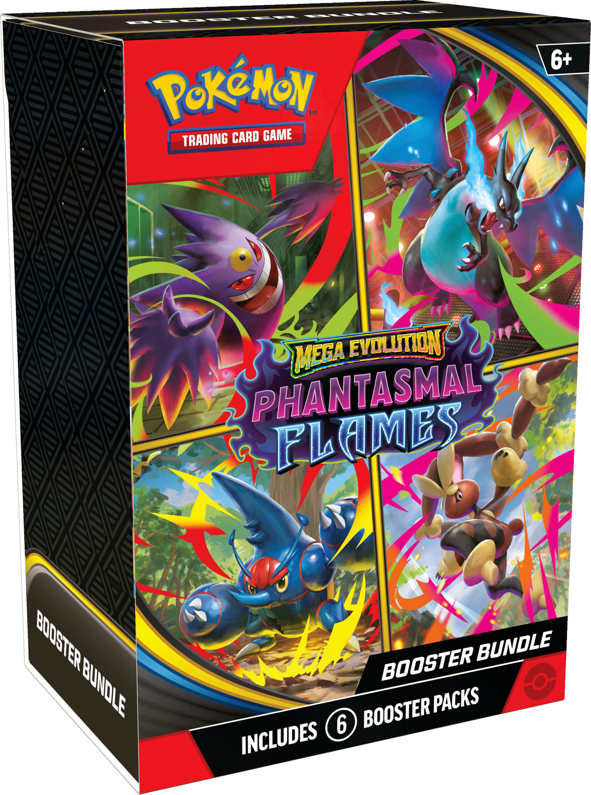 Pokemon TCG: Mega Evolution - Phantasmal Flames - Booster Bundle