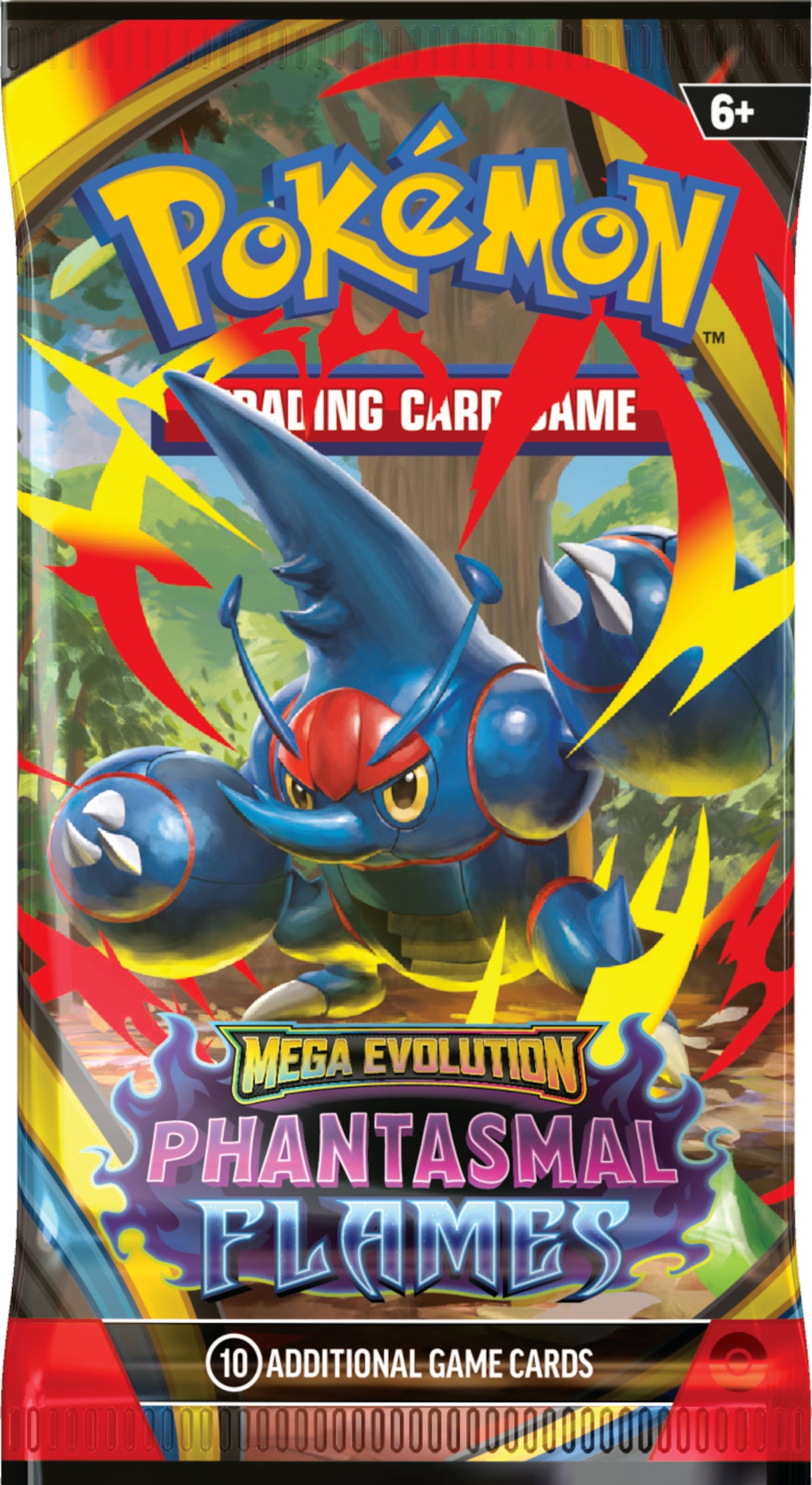 Pokemon TCG: Mega Evolution - Phantasmal Flames - Booster Box x36 Packs (CDU)