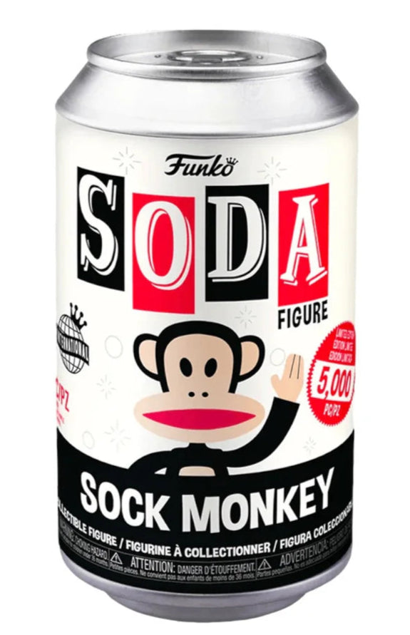 Funko Vinyl Soda: Paul Frank - Sock Monkey
