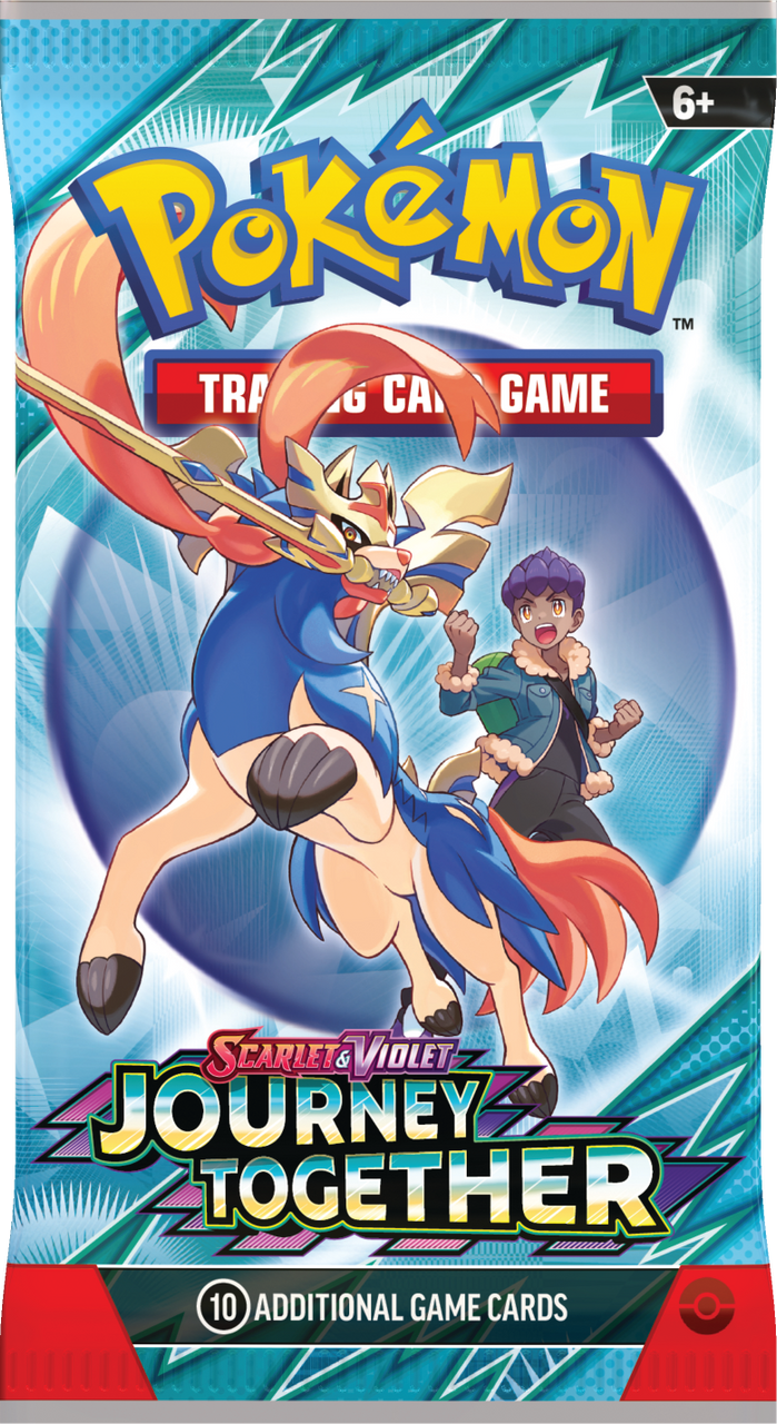Pokemon TCG: Scarlet & Violet 9 - Journey Together - Single Booster