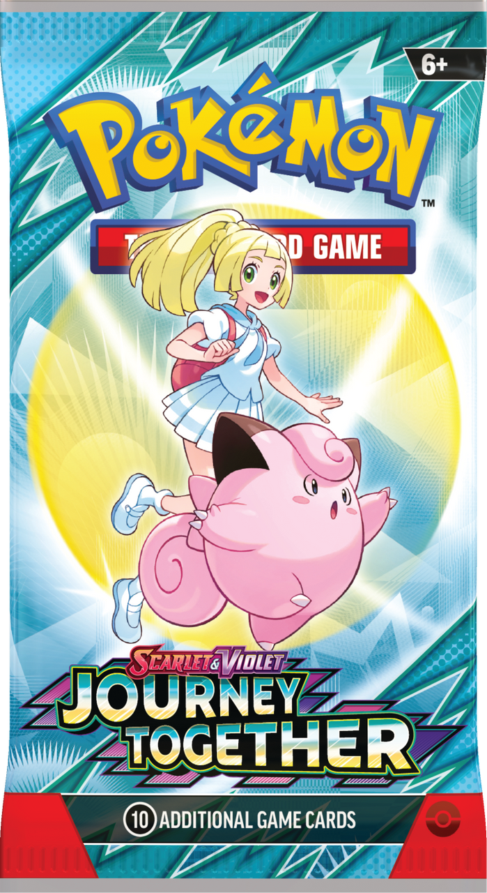 Pokemon TCG: Scarlet & Violet 9 - Journey Together - Single Booster