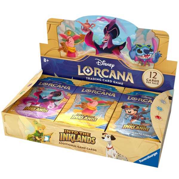 Disney Lorcana Trading Card Game - Booster Pack Display (24pcs ) - Set 3 - Into the Inklands