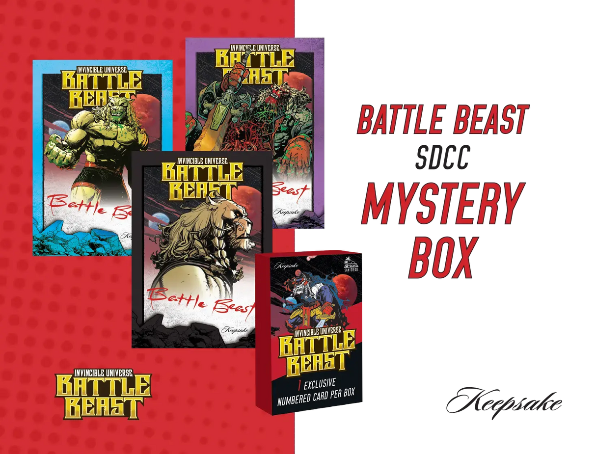 Keepsake Battle Beast SDCC Mystery Box