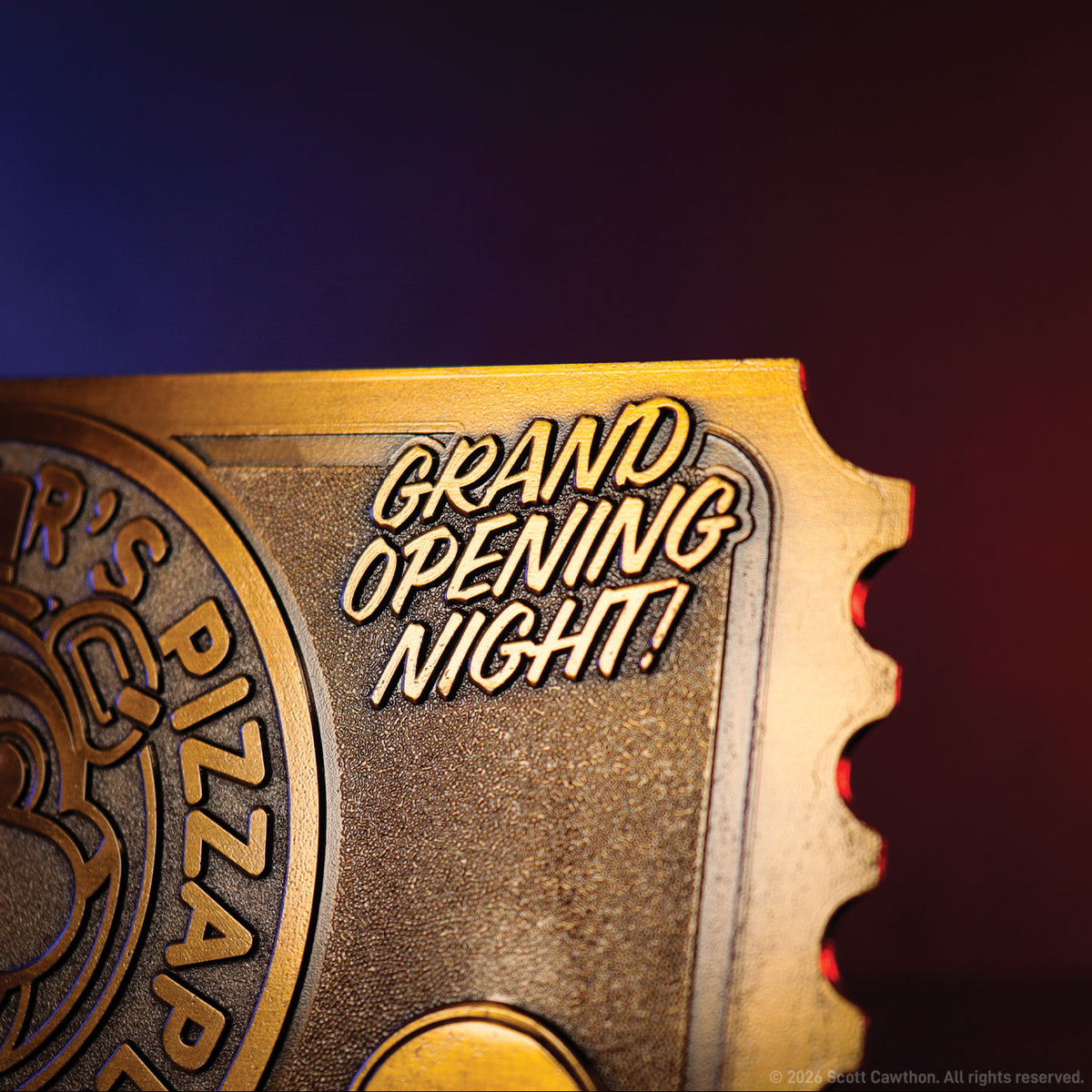 Five Nights at Freddy’s Pizzaplex Opening Night Ticket