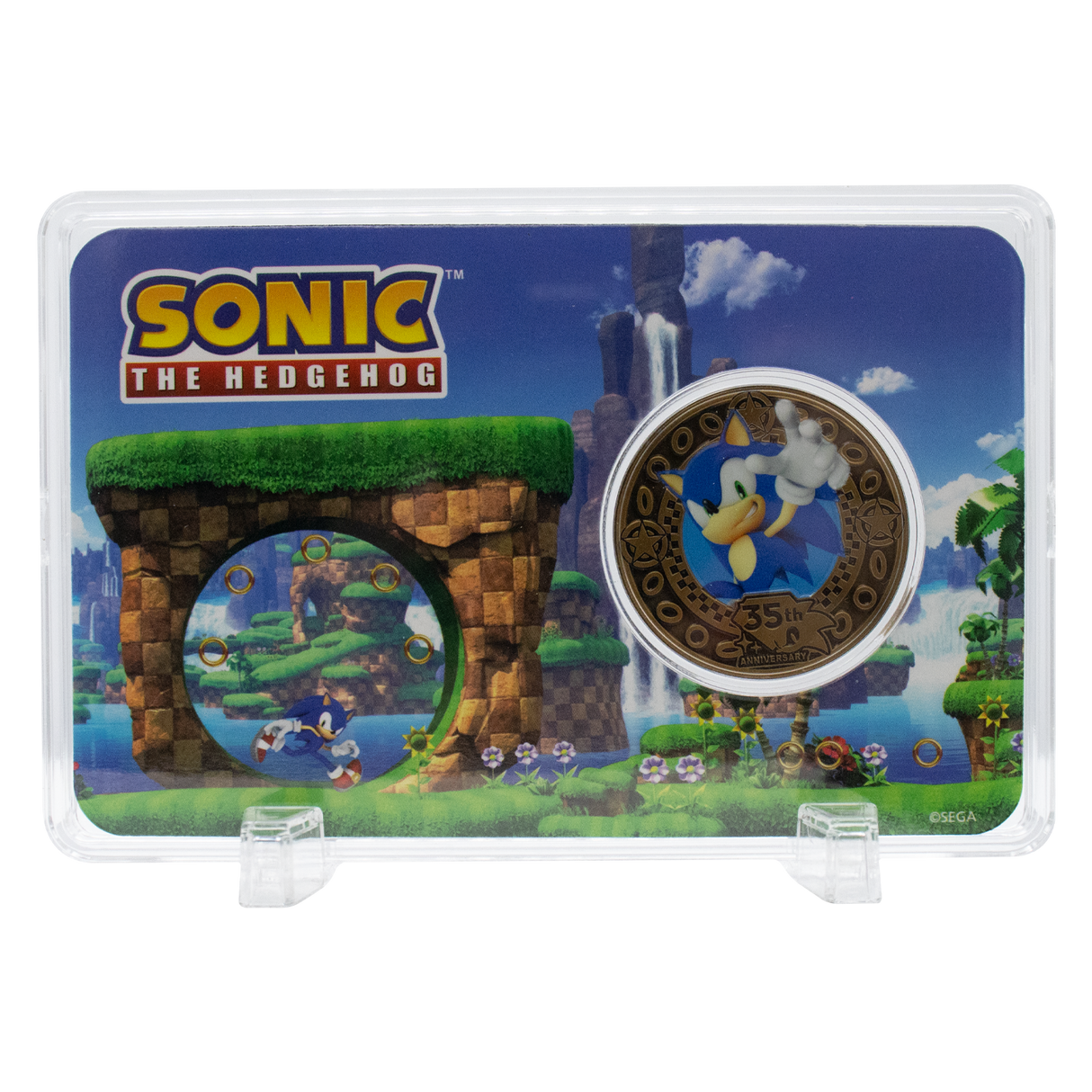 Sonic the Hedgehog – 35th Anniversary Limited Edition Presentation Coin