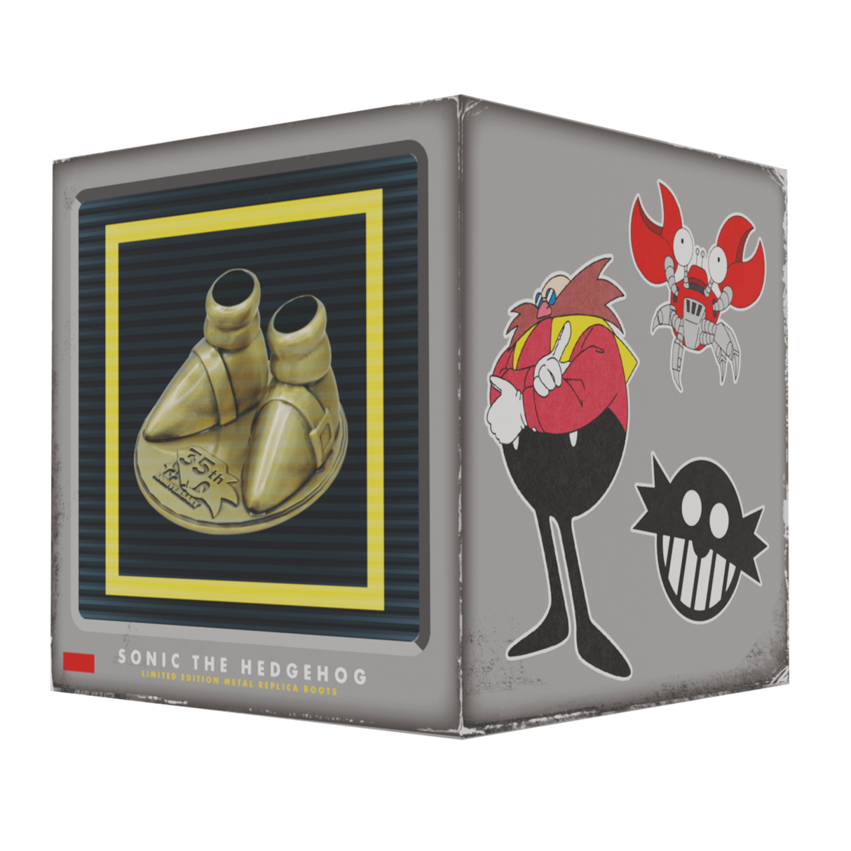 Sonic the Hedgehog – Limited Edition 35th Anniversary Metal Boot Replicas