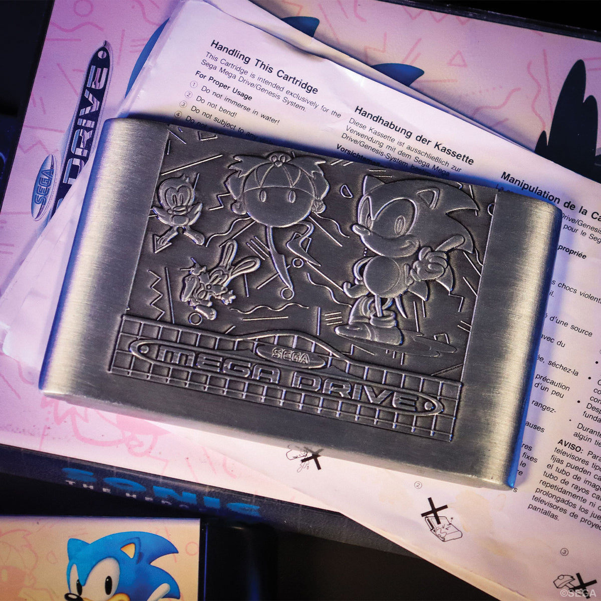 Sonic the Hedgehog – Limited Edition Game Cartridge Replica