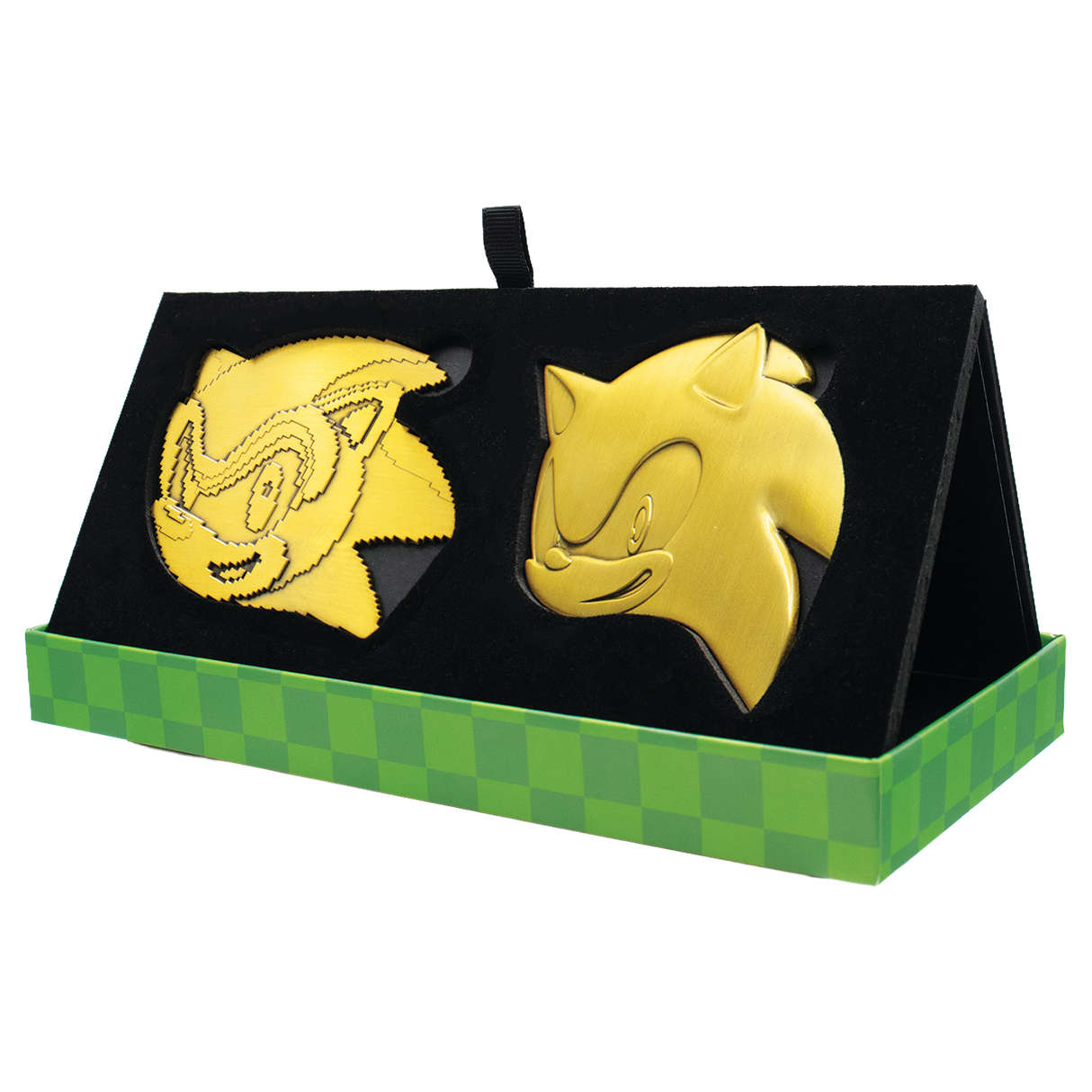 Sonic the Hedgehog – 35th Anniversary Limited Edition Then & Now Medallion Set