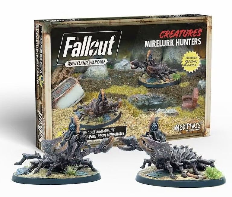 Fallout: Wasteland Warfare - Creatures: Mirelurk Hunters