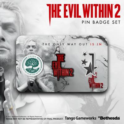The Evil Within 2 Pin Badge Set