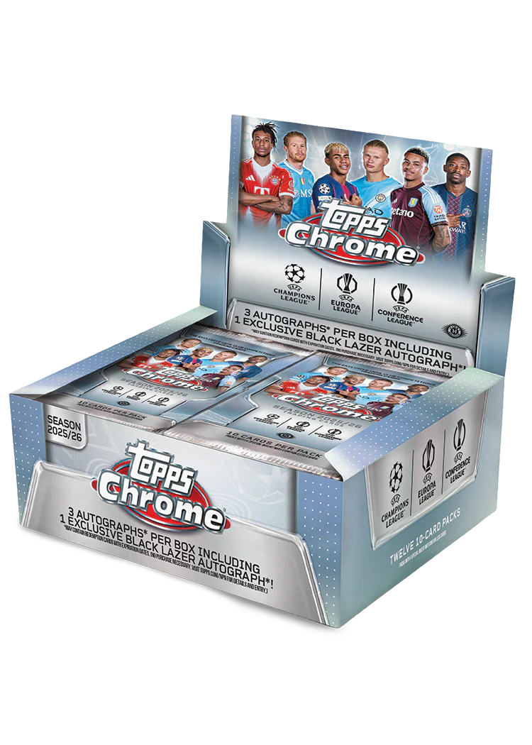 Topps - UCC Chrome 2025-26 Jumbo Box