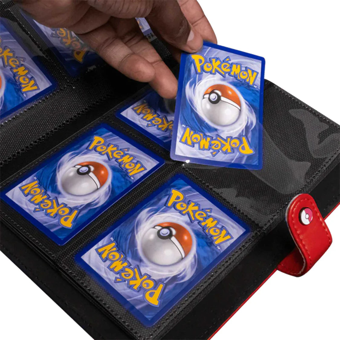 Ultra Pro Premium Pokemom Red Snap Binder