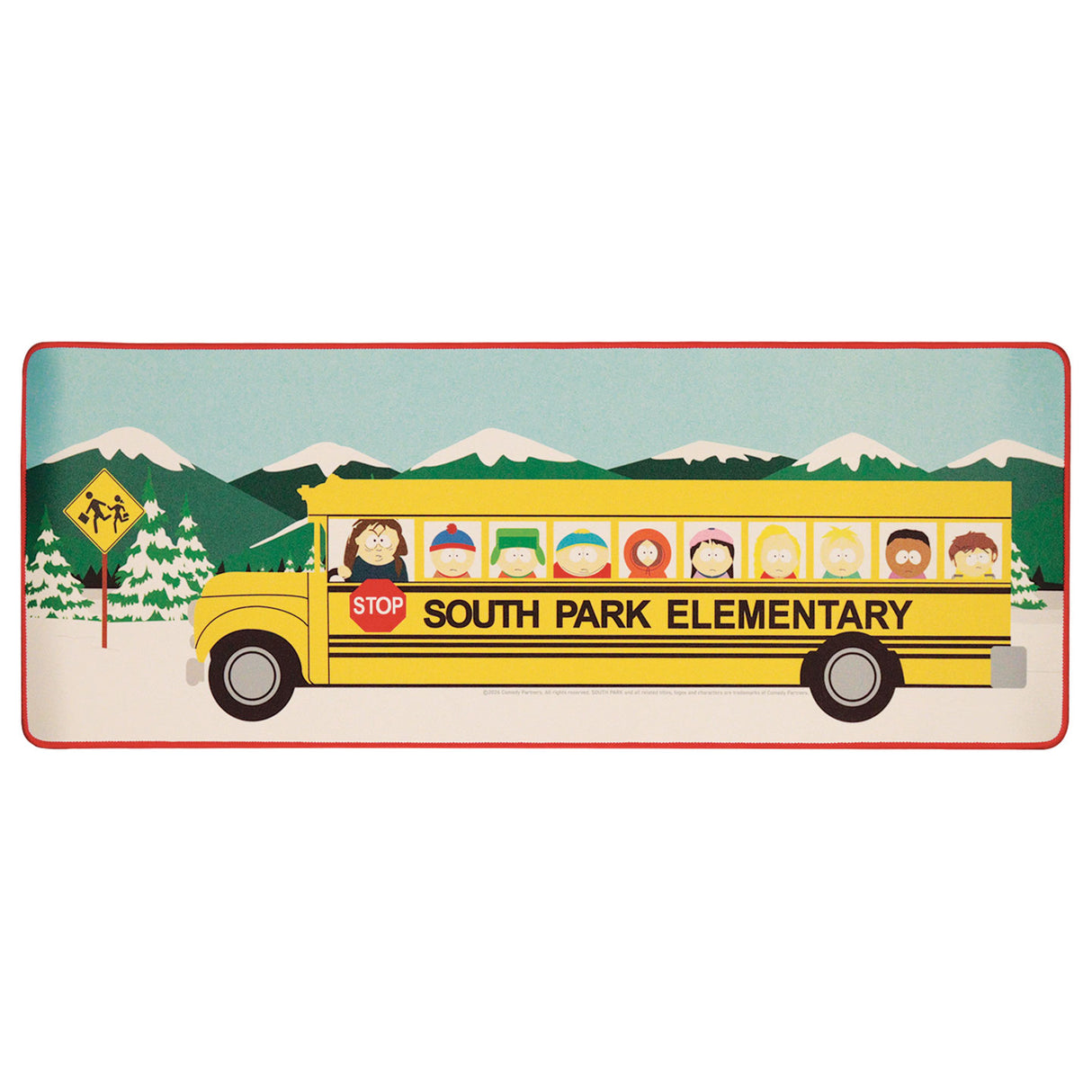 South Park – Elementary School Bus Desk Pad & Coaster Set